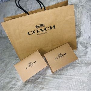 🆕 Coach Gift Packaging Set of Three✨